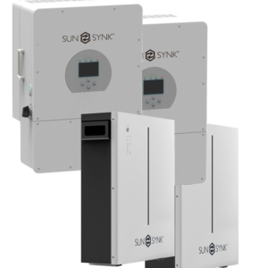 Sunsynk 2 x 12kW 3-phase inverter + 2 x Sunsynk 10.65kWh Solar Ready Battery Backup